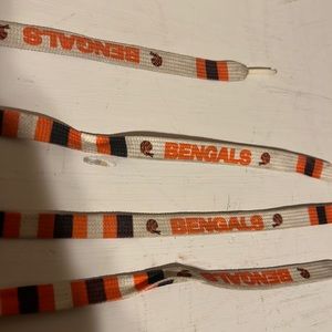 Vintage Cincinnati bengal shoe laces (1970’s-80’s)